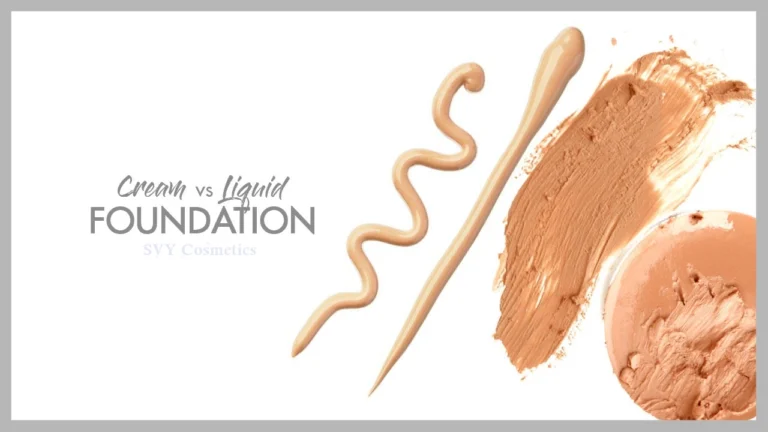 Liquid vs. Cream Foundation: Choosing the Best for Your Skin Type